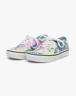 Vans ComfyCush Authentic Tie-Dye - Orchid/True White