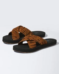 Vans Animal Stripes Cross Strap - Multi/Black