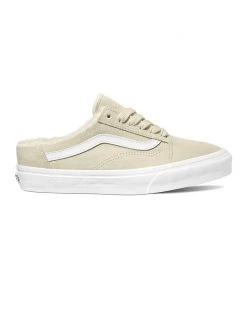 Vans Old Skool Sherpa Mule - White/Asparagus Accessories