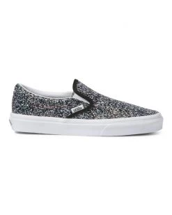 Vans Classic Slip On - Shiny Party - Black/True White Accessories