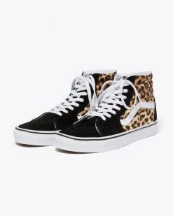 Vans Sk8-Hi - Leopard - Black/True White