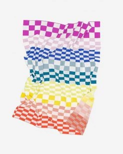 Verloop Living Rainbow Checkerboard Throw
