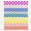 Verloop Living Rainbow Checkerboard Throw