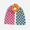 Verloop Checkerboard Scarf - Stone Sale