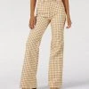 Wrangler Wanderer High Rise Flare - Honey Yellow