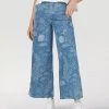 Wrangler NEW Worldwide High Rise Crop - Indigo Flower