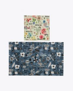 Z Wraps 2 Pack Reusable Food Wraps - Petals & Pods, Bees Love These