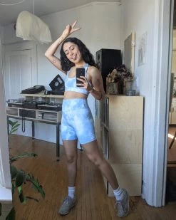 Kavala Collective Clothing Biker Short - Seafoam