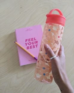 Ban.do Wellness Brighten Up Infuser Water Bottle - Daisies