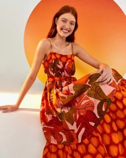 Farm Rio Clothing Summer Dream Maxi Dress