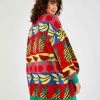 Farm Rio Tropical Mixed Fruit Cardigan Clothing