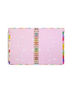Ban.do Large 17-Month Academic Planner - Rainbow Stripes NEW