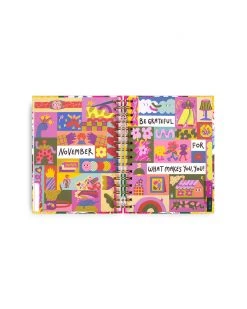 Ban.do Medium 17-Month Academic Planner - Berry Butterfly White NEW