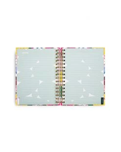 Ban.do Medium 17-Month Academic Planner - Berry Butterfly White NEW