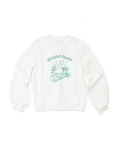 Ban.do Mental Oasis Balloon Sleeve Sweatshirt