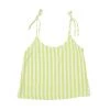 Ban.do Breezy Tank - Lime Green Stripes