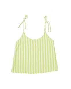 Ban.do Breezy Tank - Lime Green Stripes