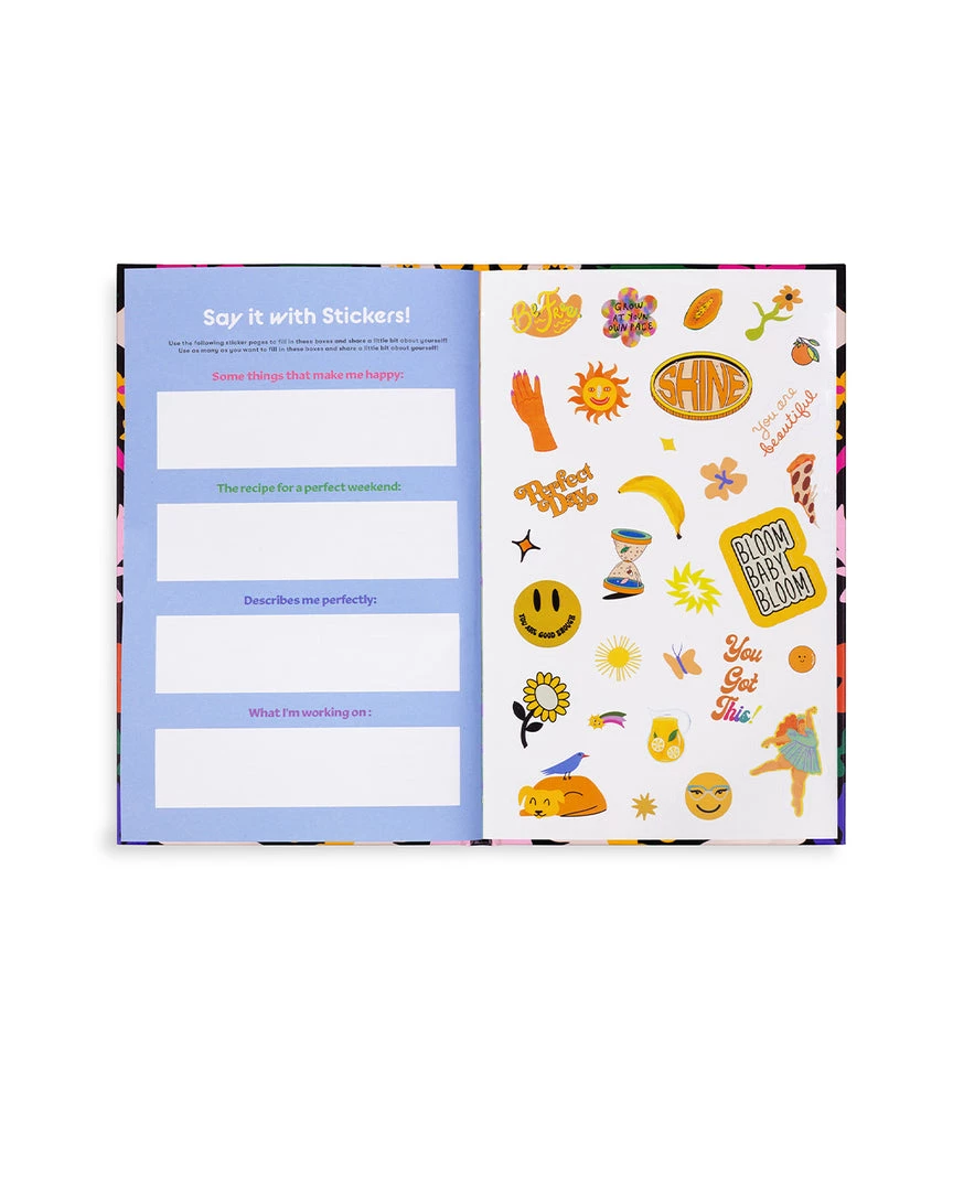 Ban.do NEW Classic 12-Month Planner - Flower Power Black 3 Ban.do NEW Classic 12-Month Planner - Flower Power Black