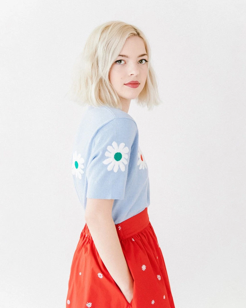 Ban.do Daisy Chain Short Sleeve Sweater 3 Ban.do Daisy Chain Short Sleeve Sweater