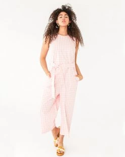 Ban.do Clothing Easy Jumpsuit - Picnic Plaid