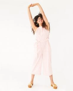 Ban.do Clothing Easy Jumpsuit - Picnic Plaid