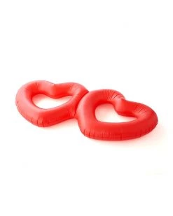 Ban.do Living Beach Please! Buddy Heart Innertube - Double Hearts