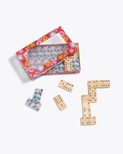 Ban.do Floral Dominoes Game Set Living