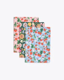 Ban.do Hold That Thought Notebook Set - Strawberry Fields Planners + Desk