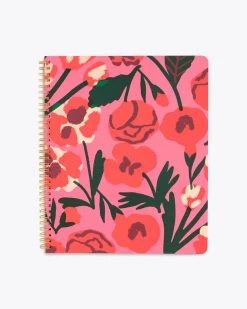 Ban.do Rough Draft Large Notebook - Las Flores