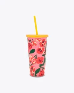 Ban.do Sip Sip Tumbler With Straw - Las Flores Living