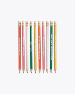 Ban.do Write On! Pencil Set - Compliments Planners + Desk