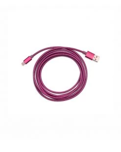 Ban.do Extra Long Charging Cord - Metallic Pink