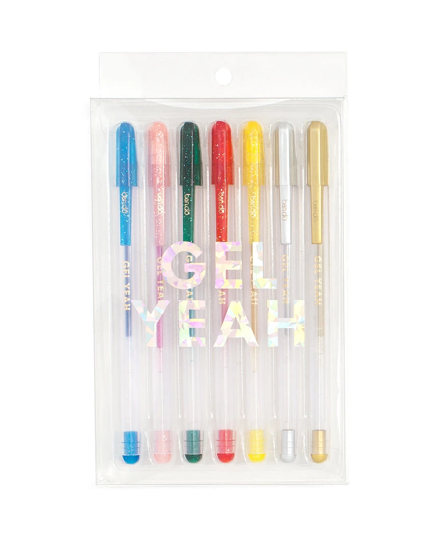 Ban.do Gel Yeah Gel Pen Set - Glitter 3 Ban.do Gel Yeah Gel Pen Set - Glitter