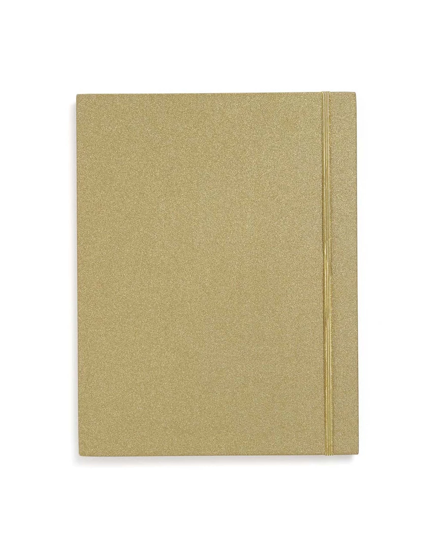 Ban.do Planners + Desk Get It Together File Folder - Gold Glitter 1 Ban.do Planners + Desk Get It Together File Folder - Gold Glitter
