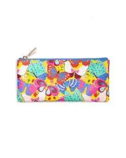 Ban.do Get It Together Pencil Pouch - Berry Butterfly Yellow