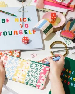Ban.do Planners + Desk Get It Together Pencil Pouch - Daisies