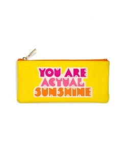 Ban.do Get It Together Pencil Pouch - You Are Actual Sunshine