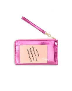Ban.do Accessories Getaway Travel Wallet - Metallic Pink