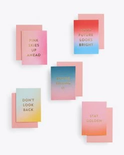 Ban.do Good Vibes Greeting Card Set