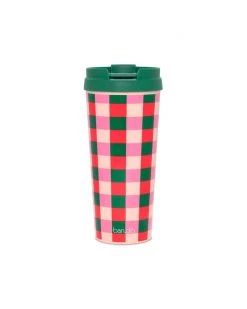 Ban.do Living Hot Stuff Thermal Mug - Buffalo Plaid