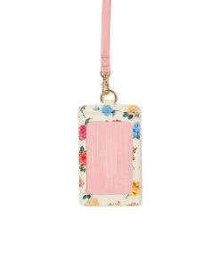 Ban.do Keep It Close Card Case With Lanyard - Coming Up Roses