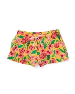 Ban.do Clothing Leisure Shorts - Honey Las Flores