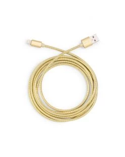 Ban.do Longer Charging Cord - Metallic Gold Living