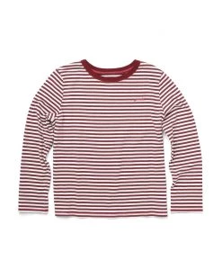 Ban.do Dahlia Stripe Long Sleeve Boxy Tee Clothing