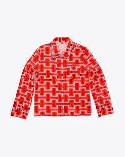 Ban.do Long Sleeve Leisure Shirt - Basket Plaid