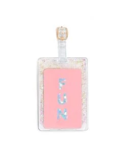 Ban.do Accessories Glitter Bomb Luggage Tag - Confetti
