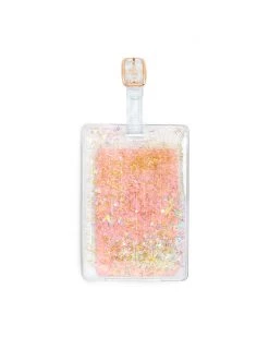 Ban.do Accessories Glitter Bomb Luggage Tag - Confetti