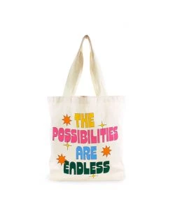 Ban.do Canvas Tote - The Possibilities Are Endless NEW