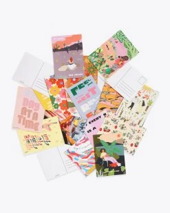 Ban.do X Paper Chase Press Planners + Desk Do What Feels Right Postcard Set