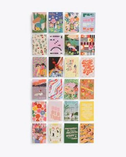 Ban.do X Paper Chase Press Planners + Desk Do What Feels Right Postcard Set 6 Ban.do X Paper Chase Press Planners + Desk Do What Feels Right Postcard Set